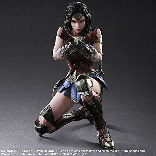 Batman v Superman: Dawn of Justice Play Arts Kai Wonder Woman Figure NEW_7