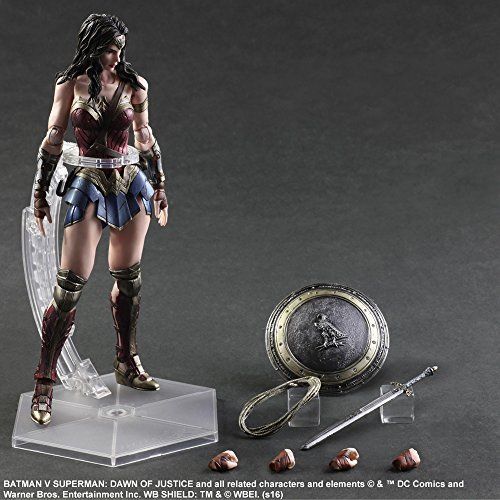 Batman v Superman: Dawn of Justice Play Arts Kai Wonder Woman Figure NEW_8