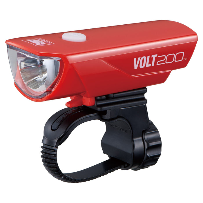 Cat Eye LED Headlight Volt200 HL-EL151RC USB Rechargeable Bicycle Light Red NEW_1