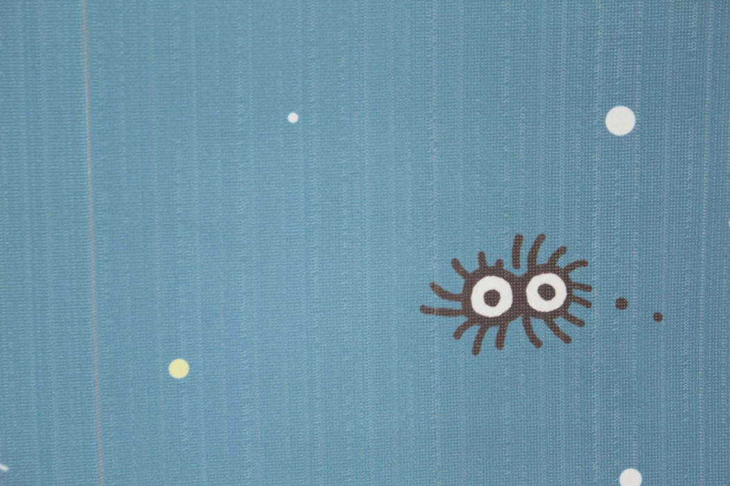 Narumikk Totoro Noren Curtain Tapestry Winter Sky and Crescent Moon 10-320 NEW_6