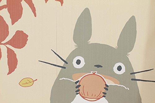 Studio Ghibli Totoro Noren Curtain Autumn Acorn 85x150cm Polyester ‎narumikk NEW_5