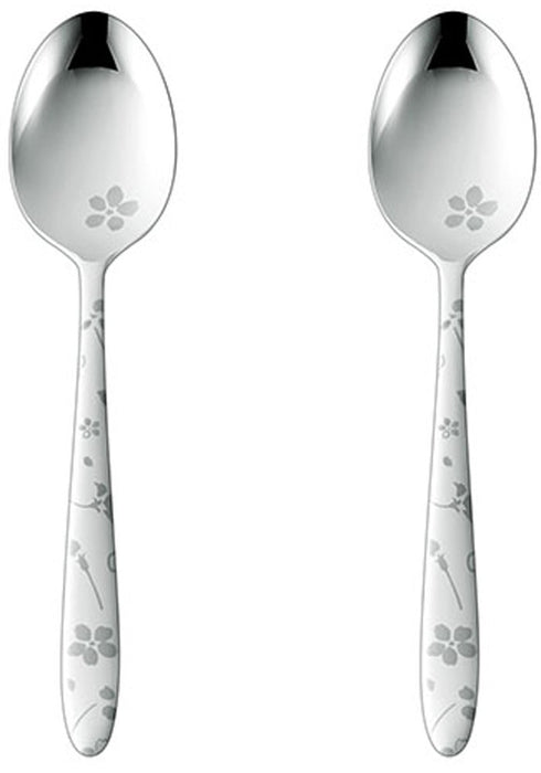 Yokoyama ENJIN NO TAKUMI Dessert Spoon OUGIN Made in Japan Set of 2 ECTO-300 NEW_1