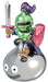 Dragon Quest Metalic Monsters Gallery Metal Rider Figure NEW from Japan_1