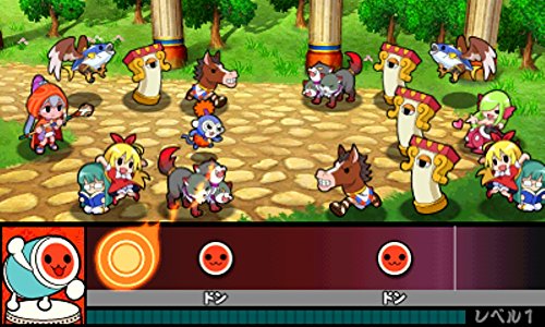 Nintendo 3DS Taiko no Tatsujin Dokodon Mystery Adventure CTR-P-BT8J Battle Game_4