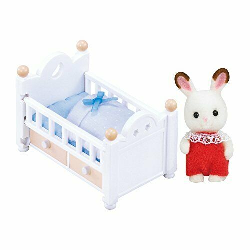 Sylvanian Families dolls and furniture set chocolate rabbit baby-furniture set_2