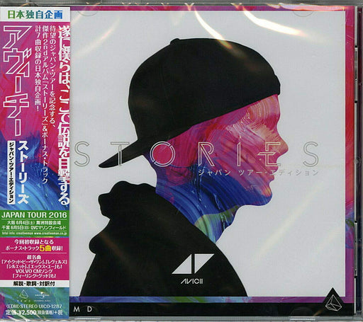 AVICII STORIES JAPAN TOUR EDITION CD Japan BONUS TRACK UICO-1287 NEW_1