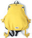 gym master G321357 Fluke Frog Type Backpack Kiss Lock Closure Yellow Cotton NEW_1