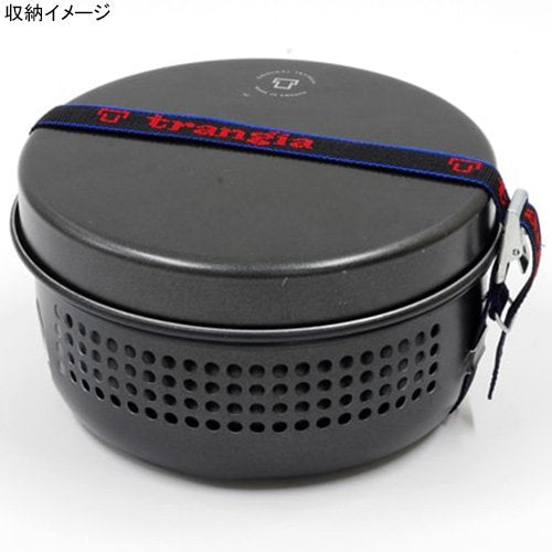 TRANGIA STORM COOKER S BLACK VERSION TR-37-5UL 18xH10cm non-stick NEW from Japan_3