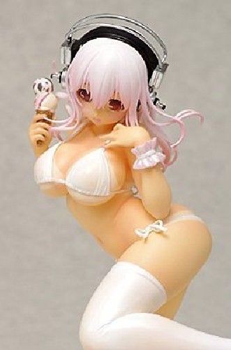 Wave Beach Queens Super Sonico Special Ver. 1/10 Scale Figure from Japan_5