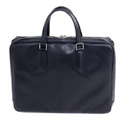 Yoshida Bag PORTER SORT BRIEF CASE (S) 116-03274 Navy Made in Japan Leather NEW_3