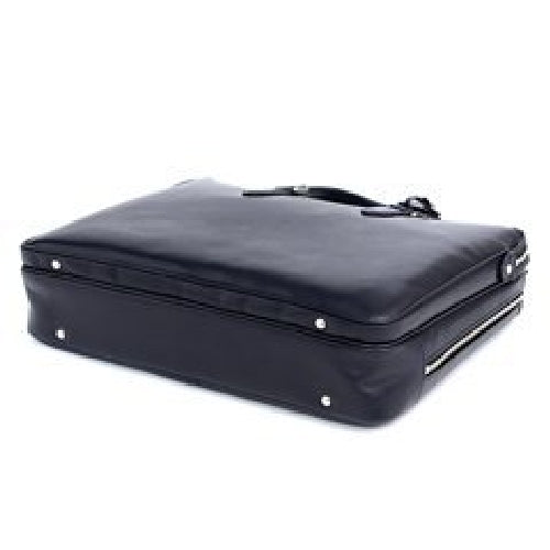 Yoshida Bag PORTER SORT BRIEF CASE (S) 116-03274 Navy Made in Japan Leather NEW_6