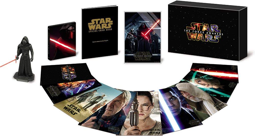 Star Wars Force Awakening MovieNEX Premium Box BD+DVD+Digital Copy VWES-6290 NEW_1