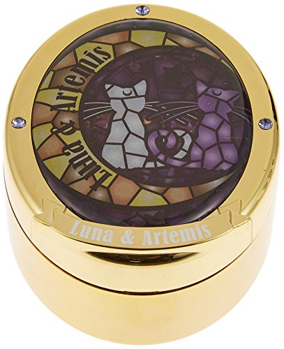 BANDAI Sailor Moon Stained glass cased earphone Luna & Artemis SLM-52B NEW_3