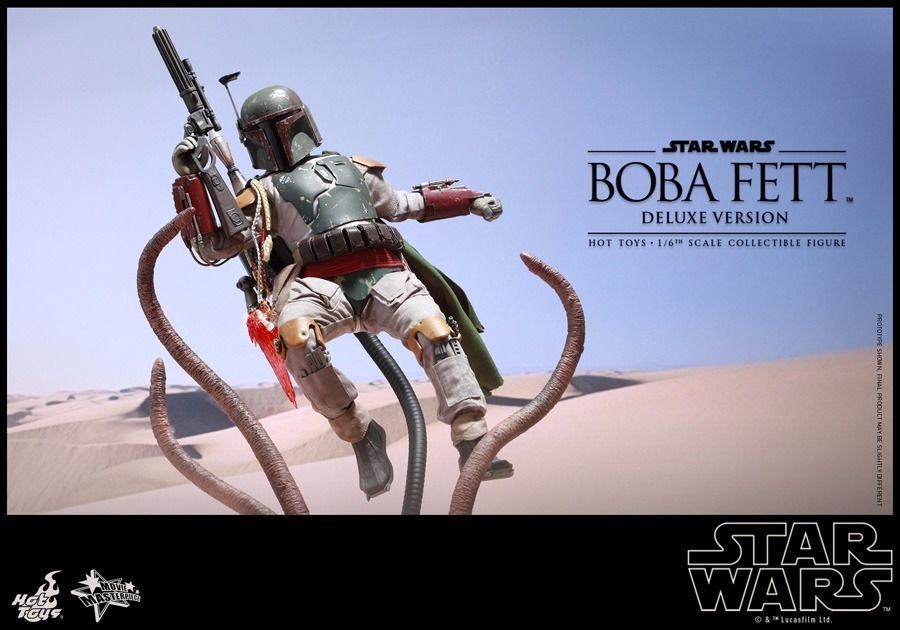 Movie Masterpiece Star Wars EP 6 BOBA FETT with BONUS 1/6 Action Figure Hot Toys_1