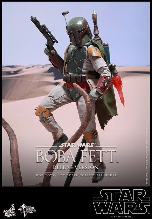 Movie Masterpiece Star Wars EP 6 BOBA FETT with BONUS 1/6 Action Figure Hot Toys_5