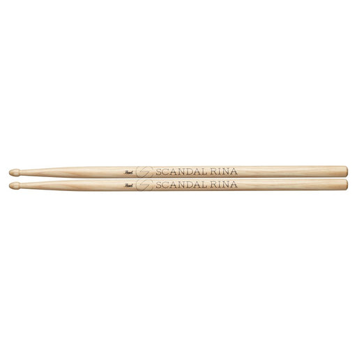 PEARL Drum Stick SCANDAL RINA Model 174H 1 Pair 14.5x408mm hickory Arrow Tip NEW_2