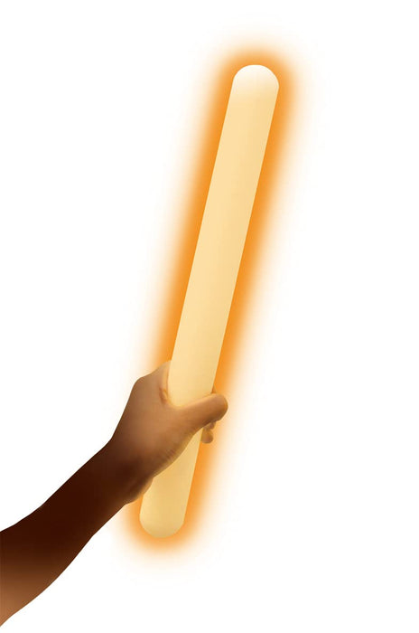 Lumicalite Mega Flash Orange Glow Stick 38x400mm Big Size Ota-gei Concert NEW_2