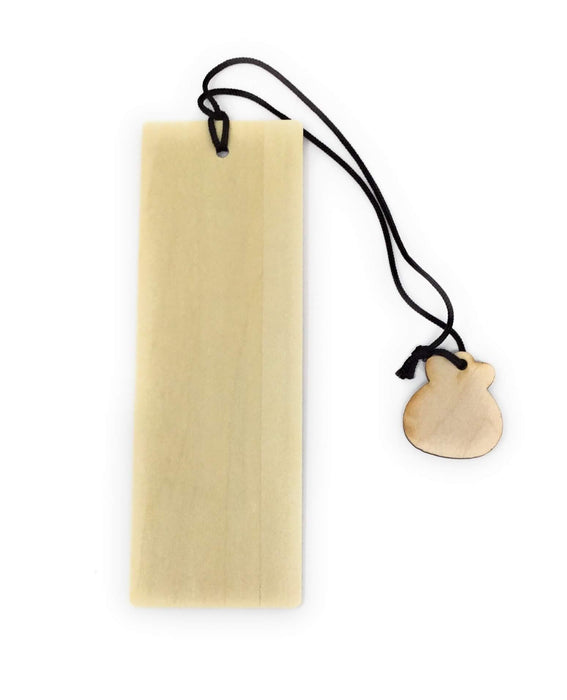 Nagano Factory Sumikko Gurashi Wooden Bookmark Shirokuma SG400SK H118xW40xD1.6mm_2