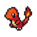 Kawada Nano Beads 102 Pokemon CHARMANDER / FENNEKIN Perler Beads Kit NEW_2