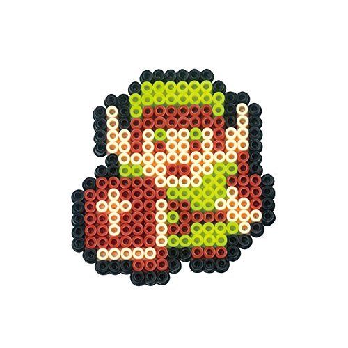 Kawada Nano Beads 108 The Legend of Zelda LINK / HEART / KEY Perler Beads Kit_2