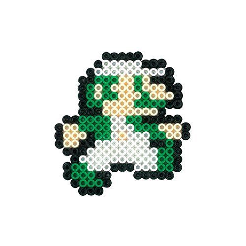 Kawada Nano Beads 107 Super Mario Bros LUIGI / GOOMBA Perler Beads Kit NEW_2