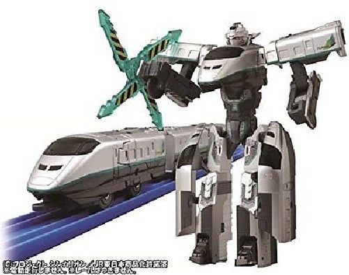 TAKARA TOMY PLARAIL SHINKANSEN HENKEI ROBO 06 SHINKALION E3 TSUBASA IRONWING_2