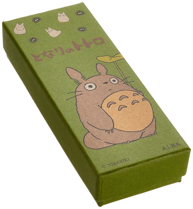 SEIKO ALBA ACCK402 Studio Ghibli Totoro Women's Watch Black Leather Band NEW_5