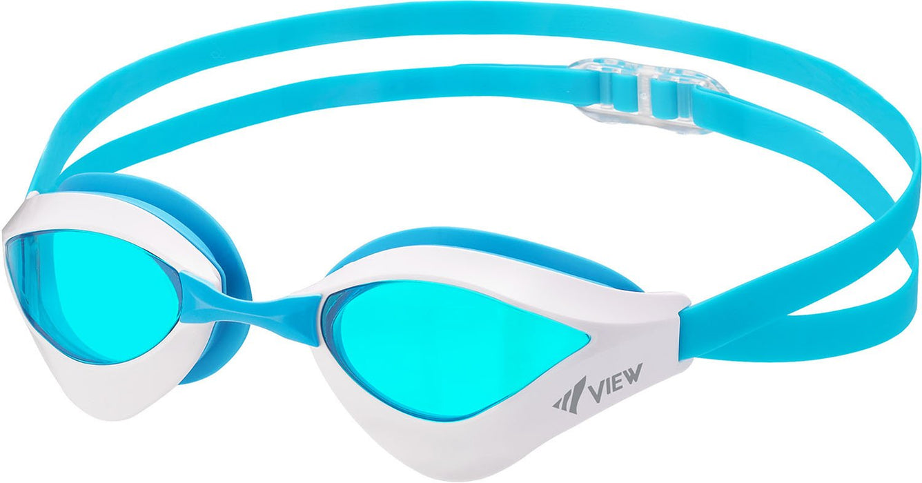 VIEW Swimming Goggles Blade ORCA AMW V230 F Blue Unisex Adult With cushion NEW_1
