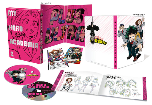 [Blu-ray+CD] My Hero Academia Vol.2 Limited Edition with Booklet Card TBR-26102D_1