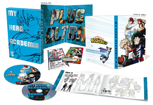 [Blu-ray+CD] My Hero Academia Vol.5 Limited Edition with Booklet Card TBR-26105D_1