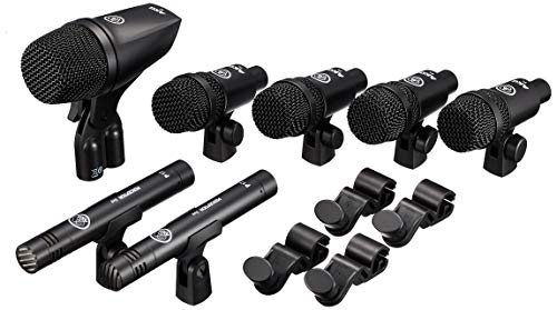 AKG DRUM SET SESSION I Microphone for Drum 7pcs Set 36.5 dB ‎DSS1 NEW from Japan_1