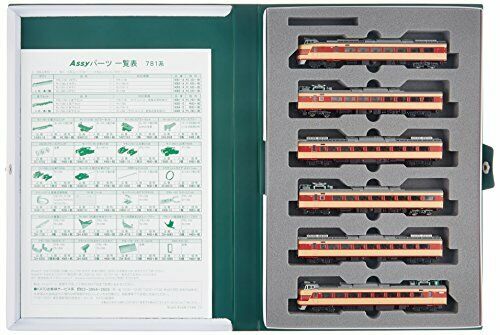 KATO N gauge 781 system 6-Car Set 101327 model railroad train NEW from Japan_2