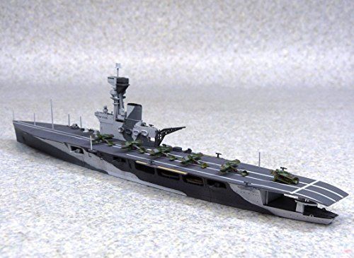 Aoshima British Aircraft Carrier HMS Hermes Battle of Ceylon Sea Model Kit NEW_3