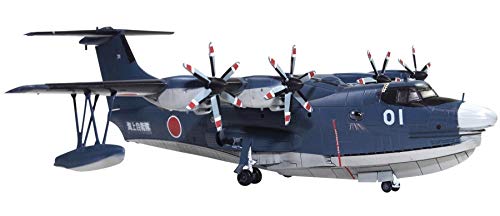 Aoshima J.M.S.D.F Rescue flying boat US-2 1/144 Plastic model kit NEW from Japan_1