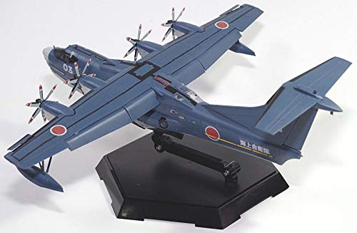 Aoshima J.M.S.D.F Rescue flying boat US-2 1/144 Plastic model kit NEW from Japan_3