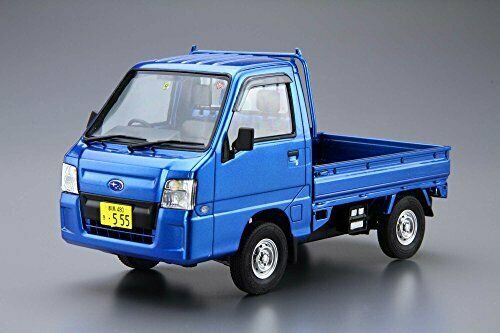 Aoshima 1/24 Subaru TT1 Samber Truck WR Blue Limited '11 Plastic Model Kit NEW_2
