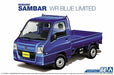 Aoshima 1/24 Subaru TT1 Samber Truck WR Blue Limited '11 Plastic Model Kit NEW_4