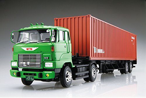 Aoshima 1/32 HEAVY FREIGHT Hino HE Trailer Plastic Model Kit from Japan NEW_3