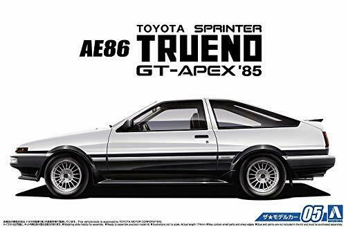 Aoshima 1/24 Toyota AE86 Sprinter Trueno GT-APEX '85 Plastic Model Kit NEW_4