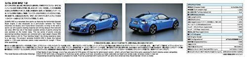 Aoshima 1/24 Subaru ZC6 BRZ '12 Plastic Model Kit NEW from Japan_6