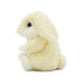Aqua Plush Doll Ferry Farm Kutarin Rabbit White 15 00090015 W10xH3.5xD10cm NEW_3