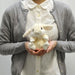 Aqua Plush Doll Ferry Farm Kutarin Rabbit White 15 00090015 W10xH3.5xD10cm NEW_6