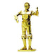 Tenyo Metallic Nano Puzzle Star Wars The Force Awakens C-3PO Model Kit NEW_1
