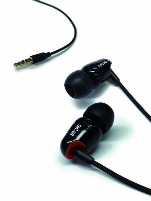 SATOLEX Tubomi DH298-A1 Hi-Res In-Ear Headphones Black NEW Made in Japan_2