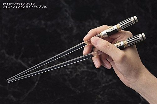 Kotobukiya Star Wars Lightsaber Chopsticks MACE WINDO Light Up Ver Renewal NEW_4