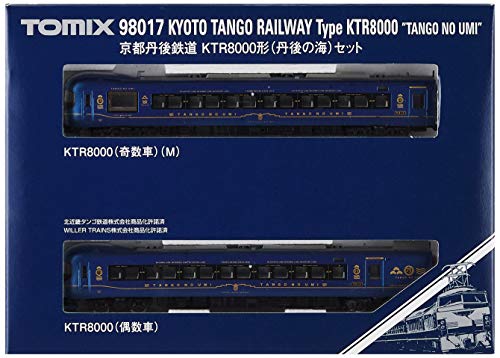 TOMIX N gauge Kyoto Tango railway KTR8000 form Tango of the sea set 98017 NEW_2
