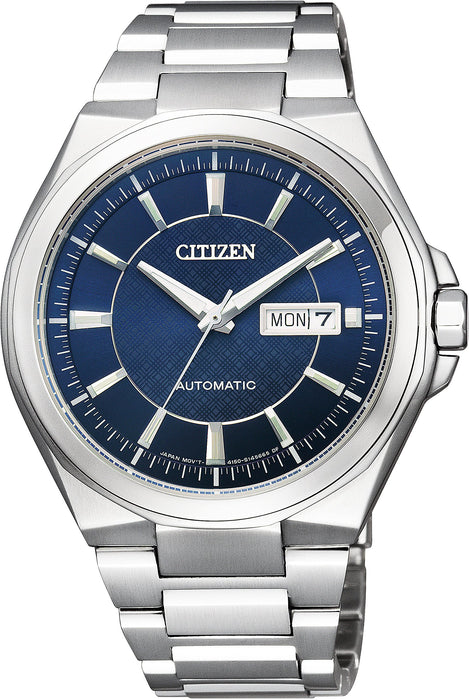 Citizen Collection NP4080-50L Mechanical Automatic Men's Watch Round Silver NEW_1