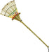 Senkichi small Bamboo Rake 670mm Made in Japan Head Width 200mm garden cleaning_2