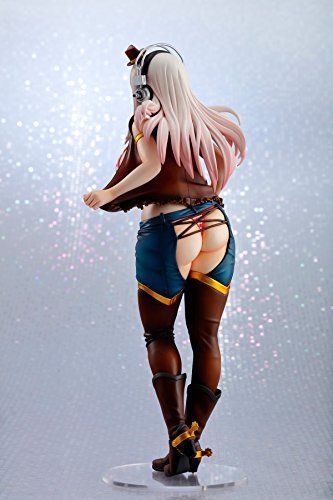 Vertex Nitro Super Sonic Super Sonico Cowgirl 1/7 Scale Figure from Japan_3
