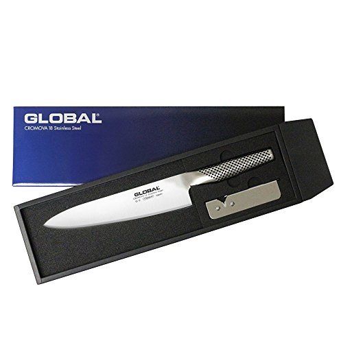 Global GST-A2 Gyuto Knife and Sharpener 2piece set Kitchenware NEW from Japan_1